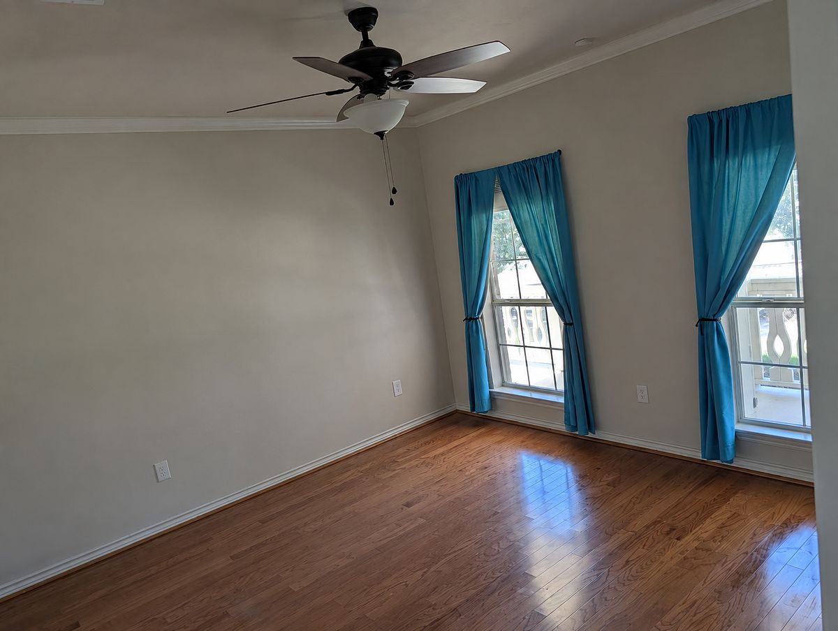 Bedroom after cleaning — reset and detailed